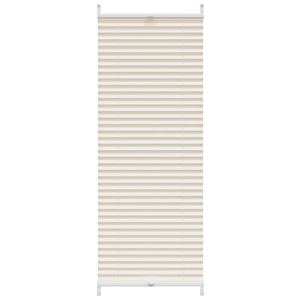 VidaXL plisségardin 60x125 cm creme