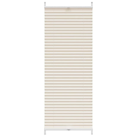VidaXL plisségardin 60x125 cm creme