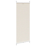 VidaXL plisségardin 60x125 cm creme