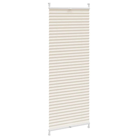 VidaXL plisségardin 60x125 cm creme