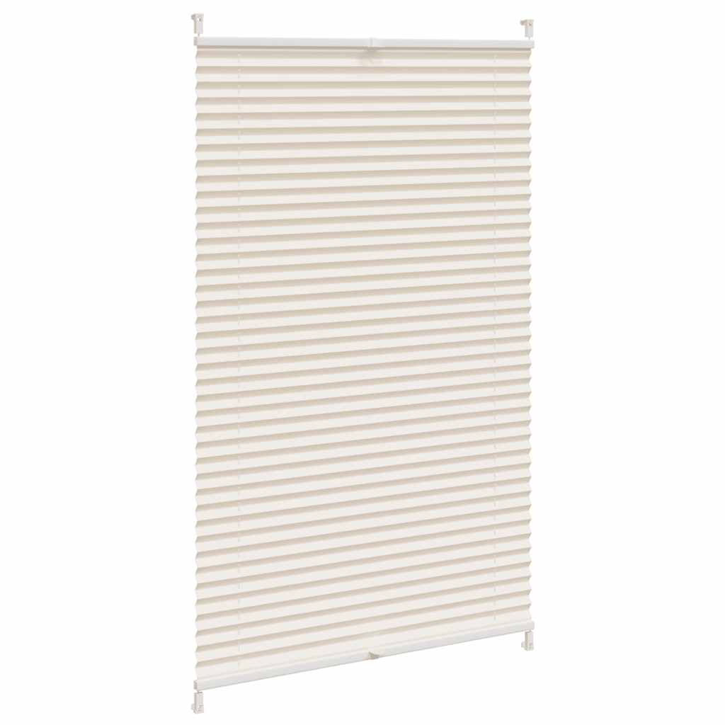 Vidaxl Plissé Roller Blind 70x150 cm creme