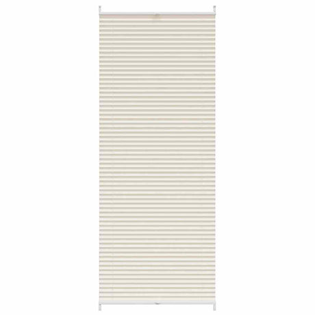Vidaxx plisseret rullegardin 70x200cm creme