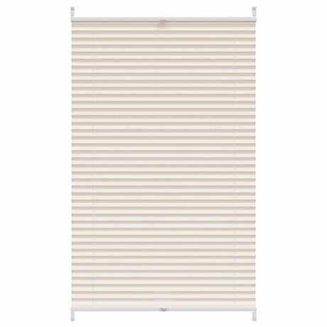 Vidaxx plisseret rullegardin 80x100cm creme