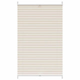 Vidaxx plisseret rullegardin 80x100cm creme