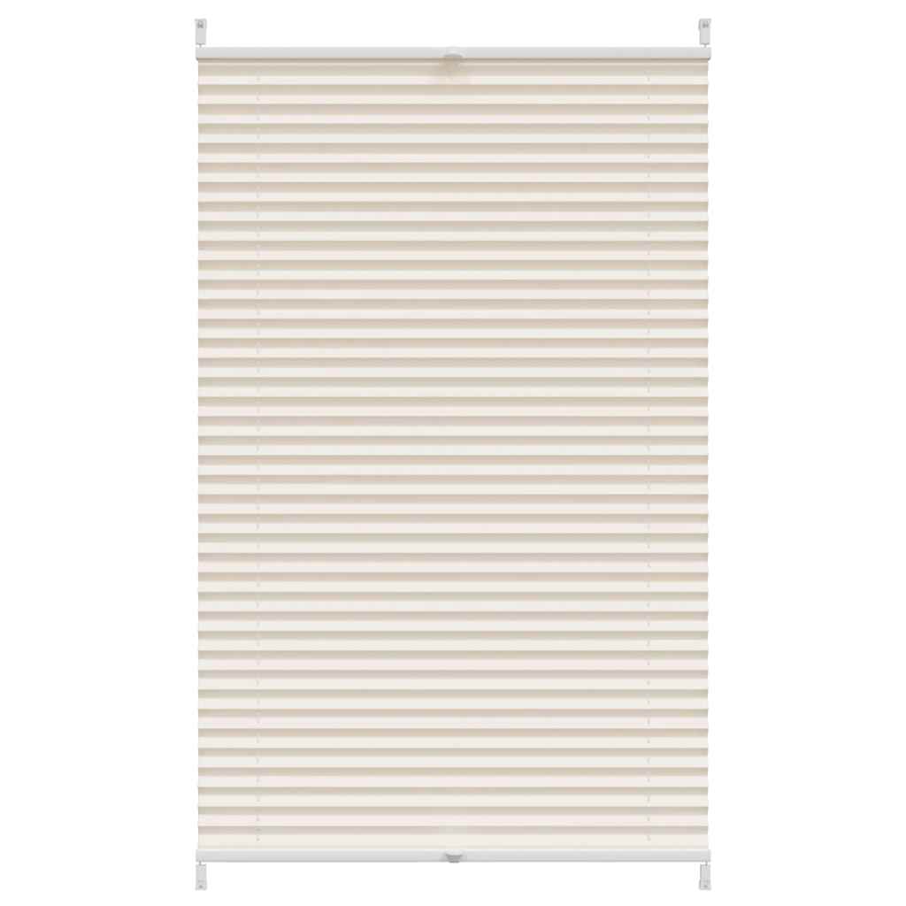 Vidaxx plisseret rullegardin 90x125cm creme