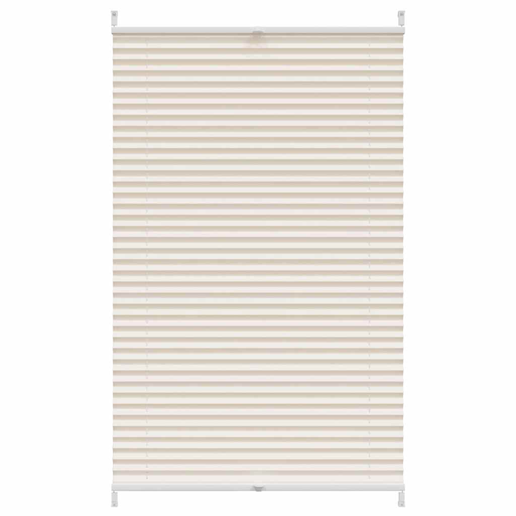 Vidaxx plisseret rullegardin 90x150 cm creme