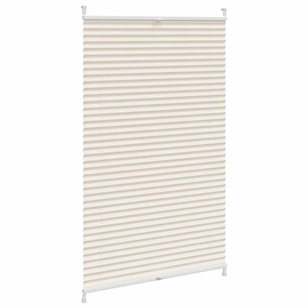 Vidaxx plisseret rullegardin 90x150 cm creme