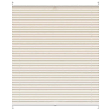 VidaXL plisségardiner 100x125cm creme