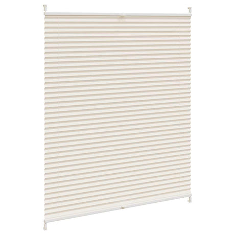 VidaXL plisségardiner 100x125cm creme
