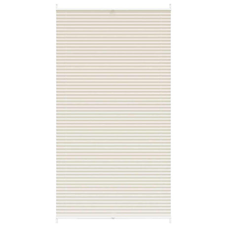 VidaXL plisségardiner 100x200cm creme