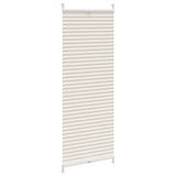 VidaXL plisségardin 40x125cm creme