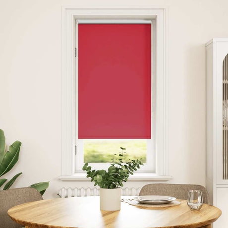 Vidaxx mørklægningsrullegardin 64,4 x 120 cm stofbredde 60 cm rød