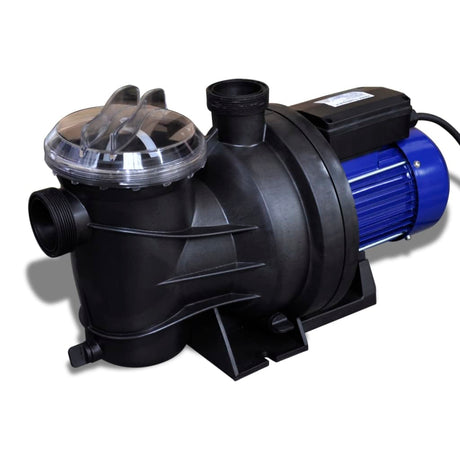 VidaXL elektrisk swimmingpool pumpe 800w blå