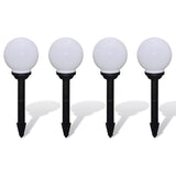 Vidaxl Garden Path Lamps 4 st med jordstift LED 15 cm