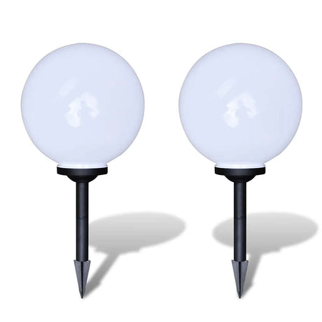 Vidaxl Garden Path Lamps 2 m med jordstift LED 30 cm