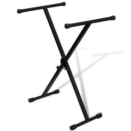 Vidaxl-tastaturstandard Justerbar enkelt X-Frame