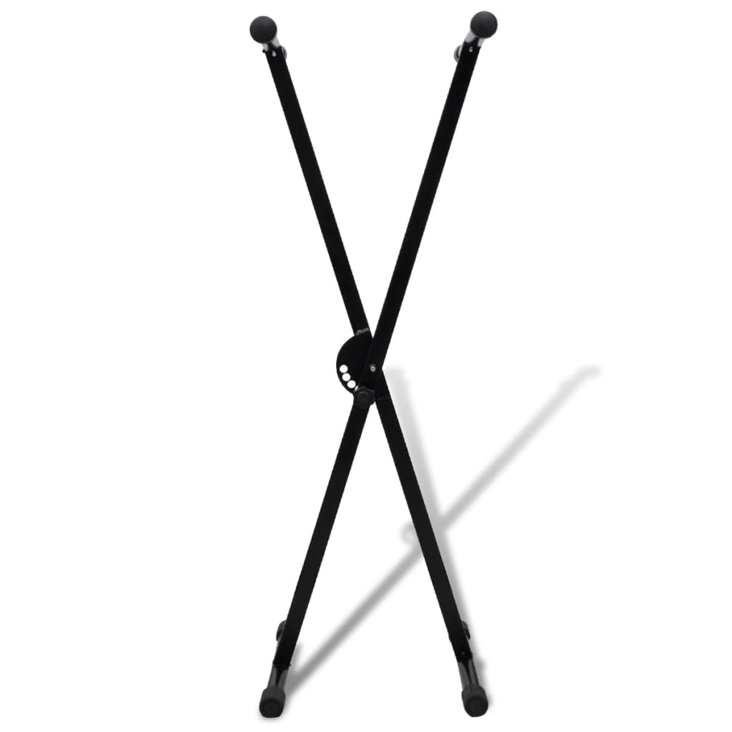 Vidaxl-tastaturstandard Justerbar enkelt X-Frame