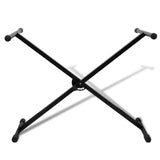 Vidaxl-tastaturstandard Justerbar enkelt X-Frame