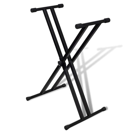 Vidaxl Justerbar tastaturstativ dobbelt X-Frame
