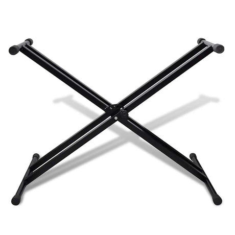 Vidaxl Justerbar tastaturstativ dobbelt X-Frame