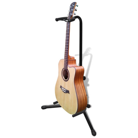 Vidaxl justerbar enkelt guitar stativ