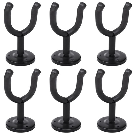 Vidaxl Guitar Wall Holder (6 stykker)