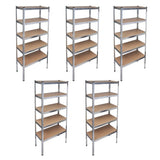 Vidaxl Storage Rack til Garage 5 St.