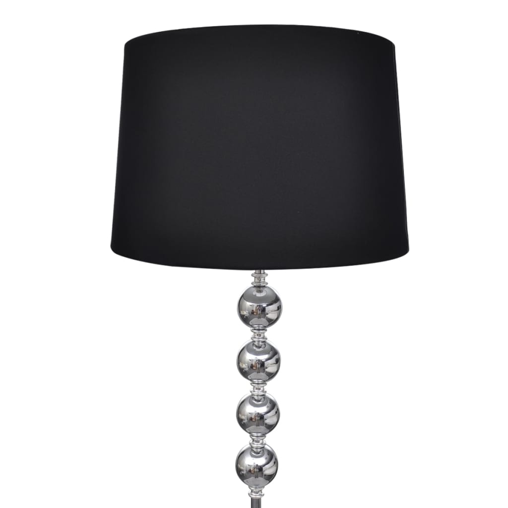 Vidaxl gulvlampe eleganza sort