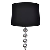 Vidaxl gulvlampe eleganza sort