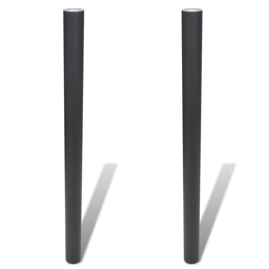 Vidaxl Wall Sticker Chalkboard 2 ruller med kridt 0,6x3 m