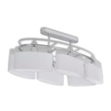Vidaxl loftlampe med ellipse glashætter 6xe14