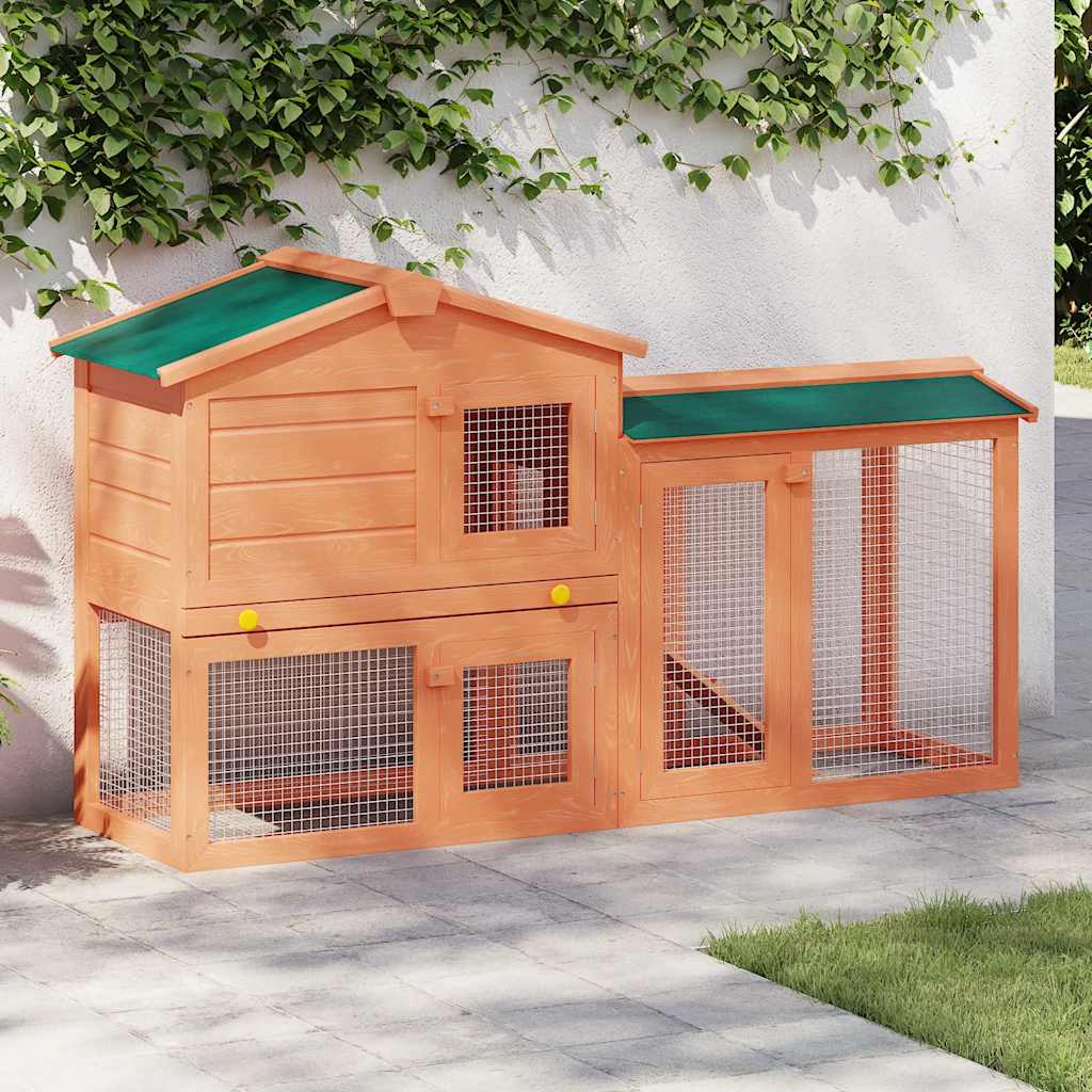 Vidaxl Rabbit Loft til udenfor stort træ