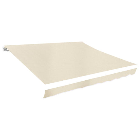 Vidaxl Laifeldoek 6x3 m lærred crème