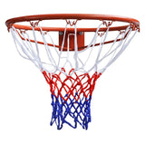 Vidaxl basketballring sæt med netto 45 cm orange