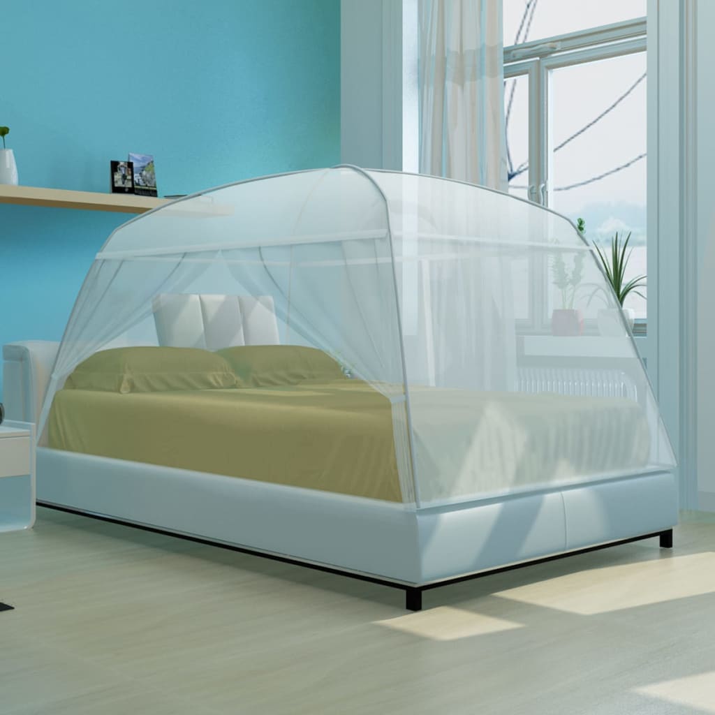Vidaxl Mosquito Net Mongolia med 2 døre 200x180x150 cm hvidt