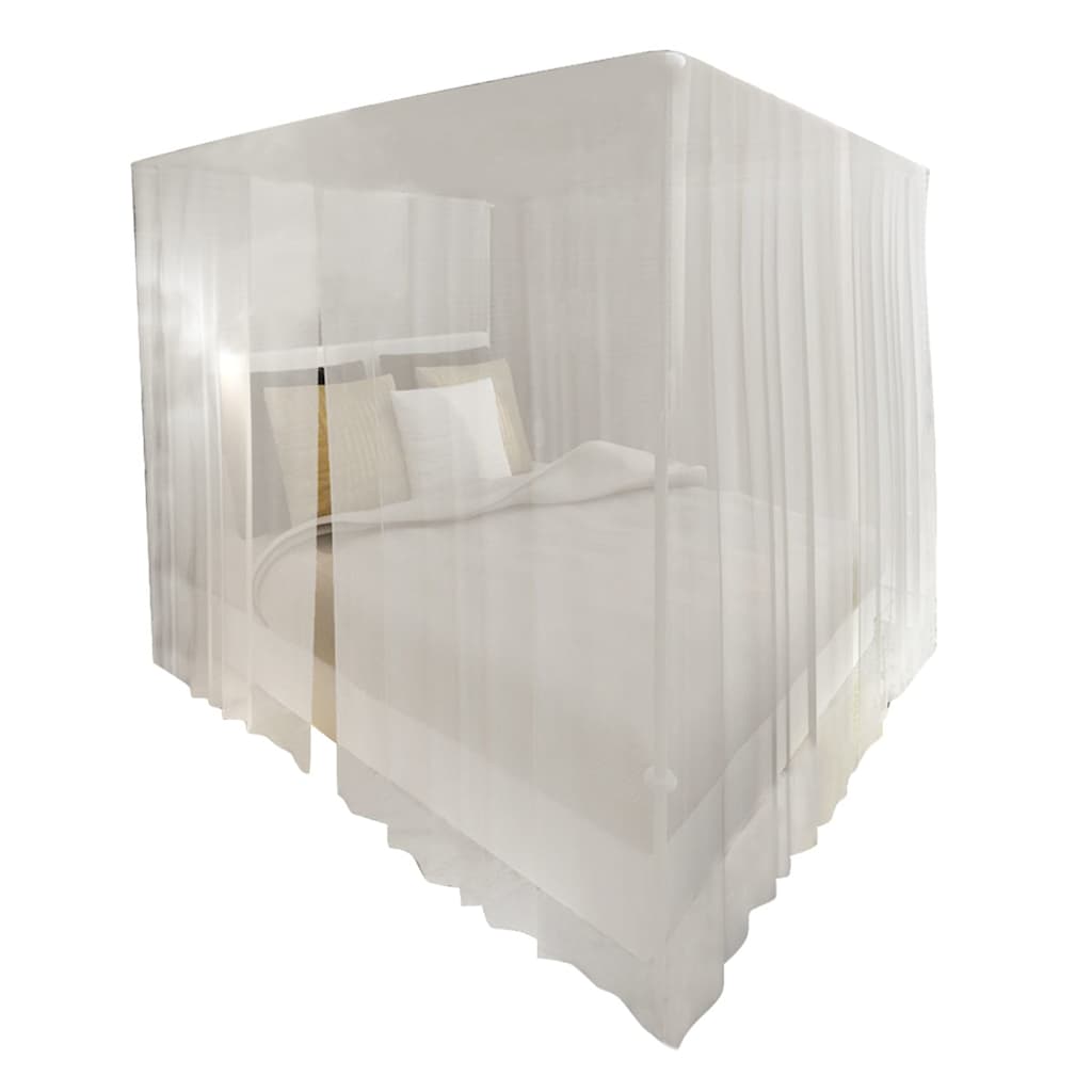 Vidaxl Mosquito Net Square med 3 åbninger 2 stk
