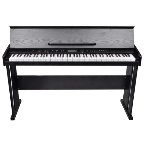 Vidaxl elektronisk digital klaver med 88 nøgler og sideholder