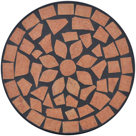 Vidaxl Bee Table Mosaic Terracotta -farvet