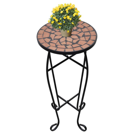 Vidaxl Bee Table Mosaic Terracotta -farvet