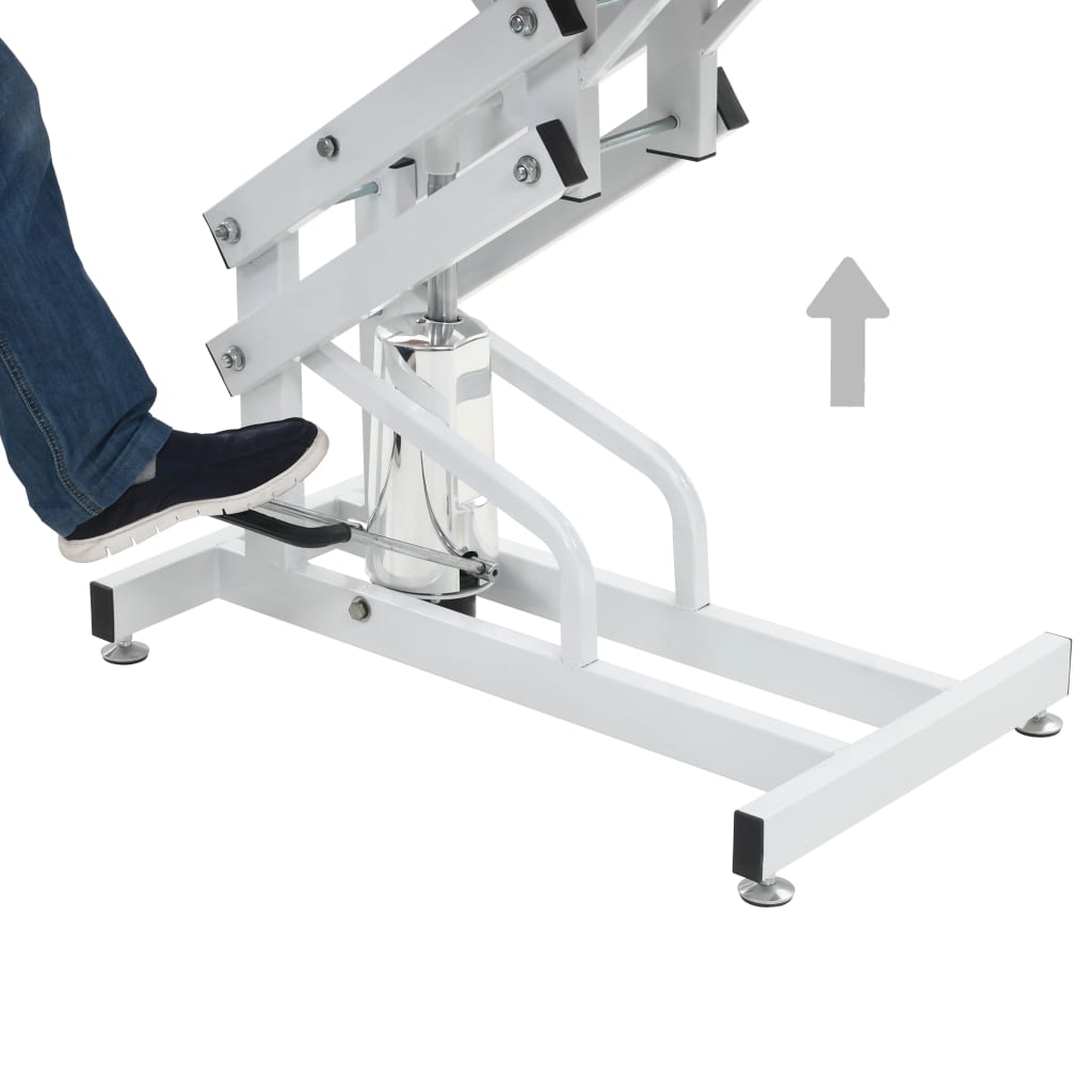 Vidaxl hydraulisk justerbar trimbord med snorindstilling