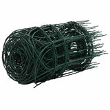 Vidaxl grænseparation 10x0,4 m pulver -belagt jern