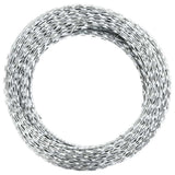 Vidaxl barbermaskine pigtrådskoncertina 100 m galvaniseret stål