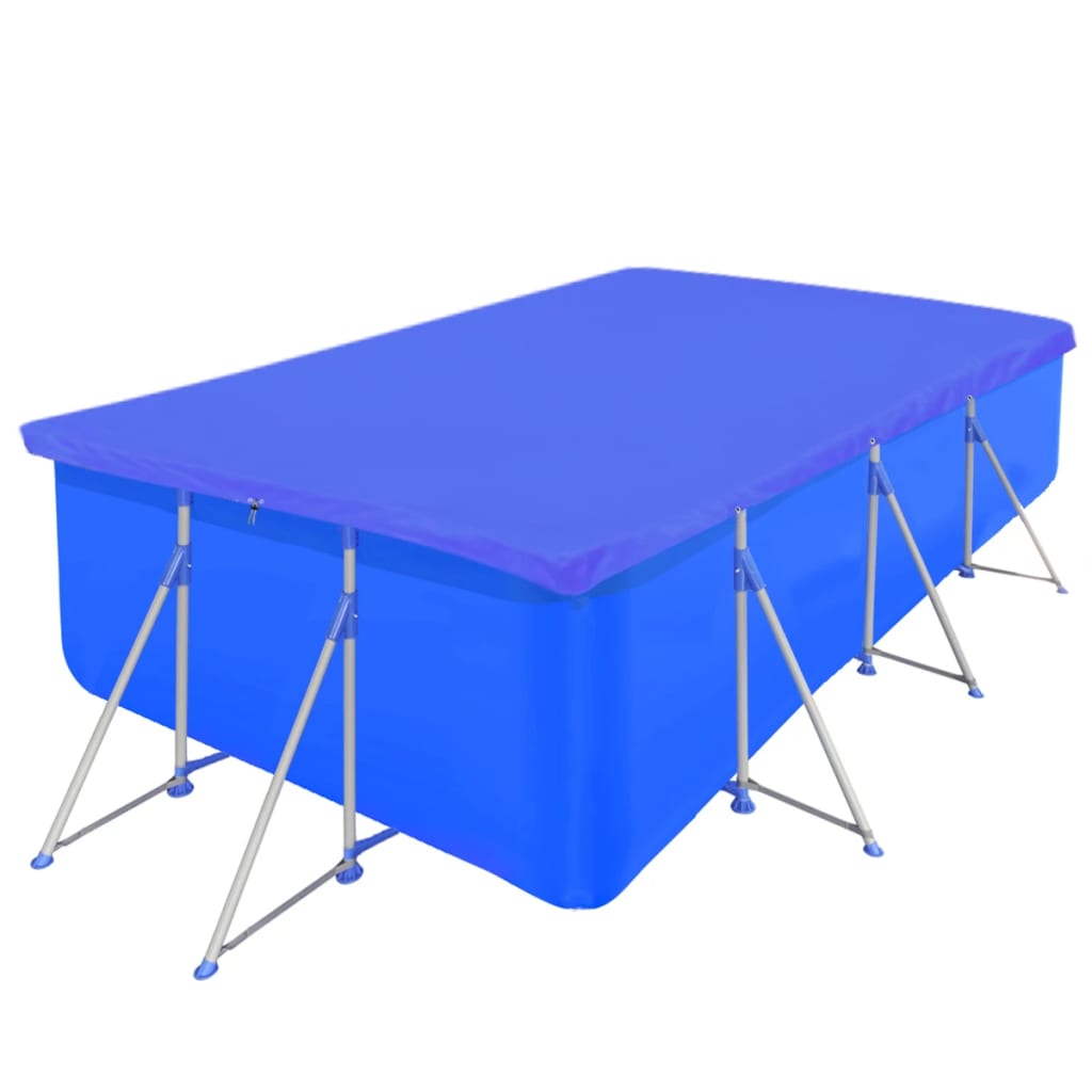 Vidaxl Swimming Pool Cover Rectangular 90 g m² 394x207 cm pe