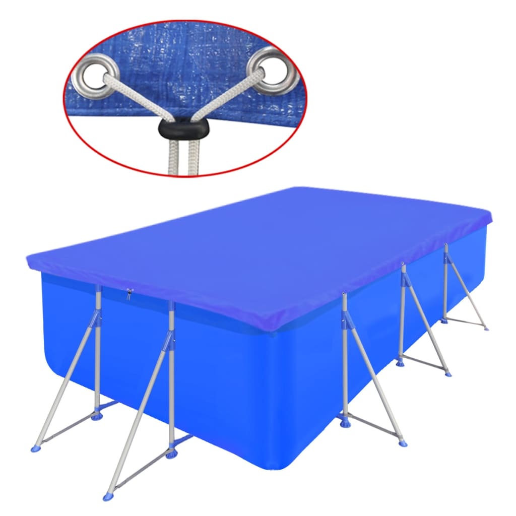Vidaxx swimmingpoolbetræk rektangulært 90 g m² 540x270 cm pe