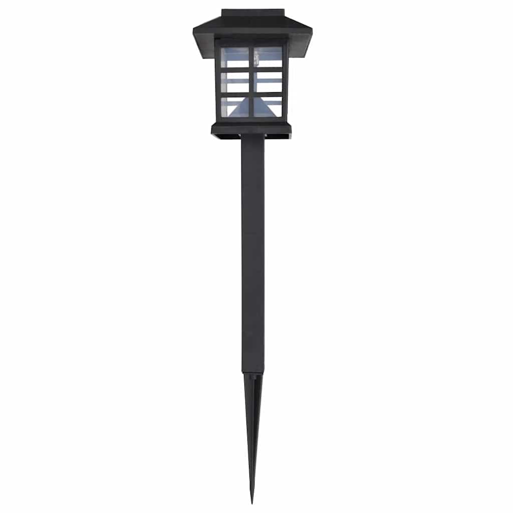 VIDAXL 12-Del LED Garden Belysning Set Solar med pin 8.6x8.6x38 cm