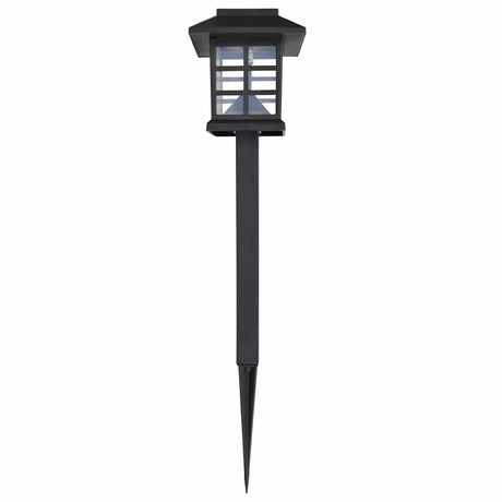 VIDAXL 12-Del LED Garden Belysning Set Solar med pin 8.6x8.6x38 cm