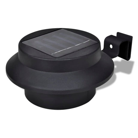 Vidaxl Solar udendørs lampe sæt 6 stykker sort