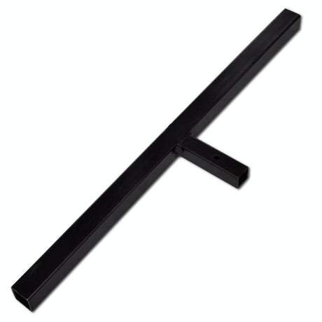 Vidaxl jordbor med håndtag og skruehoved (dobbelt skrue) 120 mm (sort)