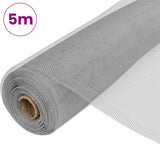 Vidaxl Mesh 100x500 cm aluminium sølvfarvet