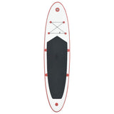 Vidaxl Stand Up Paddleboard Set Oppustelig rød og hvid